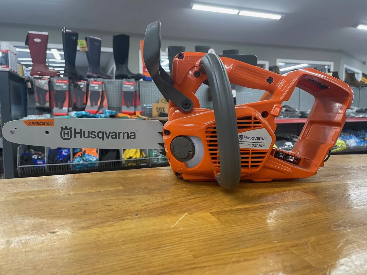 Husqvarna battery operated chainsaw new arrivals