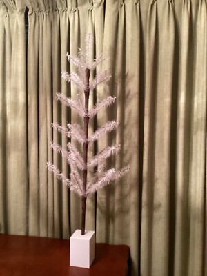 3.5 ft White Feather Tree NEW HANDMADE  SAPLING     We ll make it