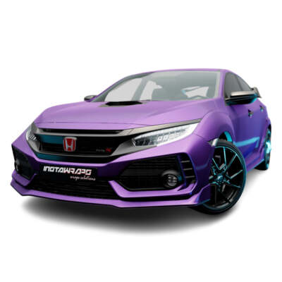 KPMF K75400 Matte Iced Amethyst Titanium Vinyl Car Wrap Film