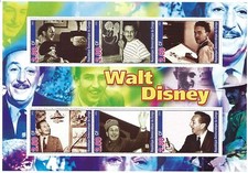 Walt Disney 2002 MNH stamp sheetlet