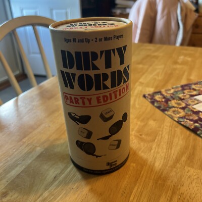 DIRTY WORDS - ON THE EDGE FUN SCANDALOUS ADULT PARTY GAME UNIVERSITY GAMES NIP!!