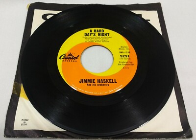 Jimmie Haskell ''A Hard Day's Night / Theme For Teen Love'' 1964 5251 7'' Record