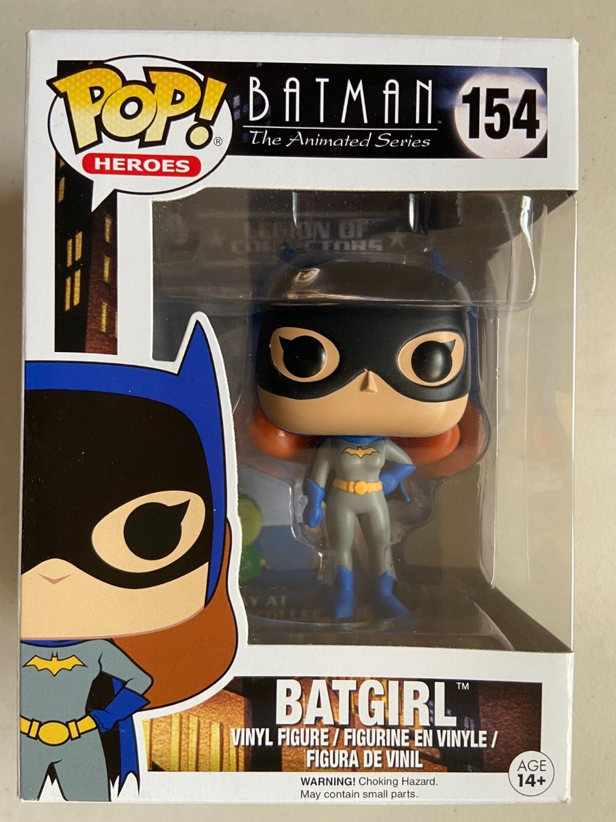Funko Pop DC Universe Batman Animated Series TAS Batgirl #154 Damaged Box