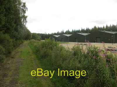 Photo 6x4 Strathspey Railway trackbed, Tamdhu Knockando New buildings at  c2014