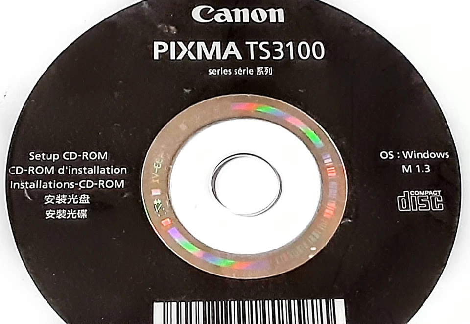 Canon Pixma TS3100 NEW CD ROM printer setup windows disc warranty - Image 2 of 3