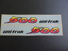 1993 1994 KAWASAKI KX 500 UNITRAK SWINGARM DECALS VINTAGE MOTOCROSS