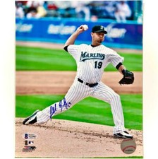 Anibal Sanchez autograph Florida Marlins signed MLB 8x10 photo BAS COA Beckett