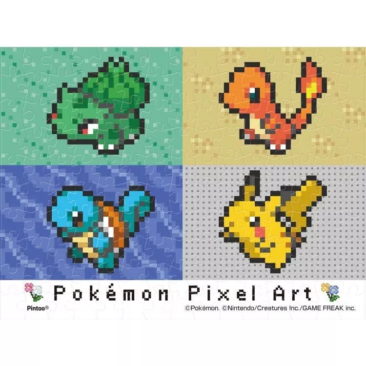 Pokémon Pixel Art, Part 1: Japanese Sticker Pack by The Pokemon