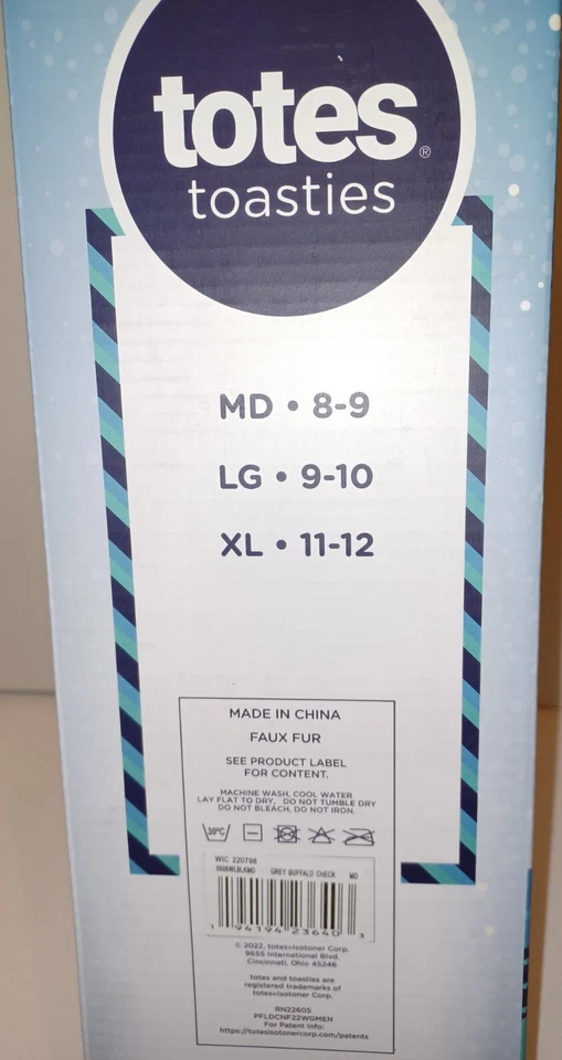 Мужские тапочки черный размер MD (8-9) тапочки, сумки Toasties памяти пены новый  - Изображение 4 из 4