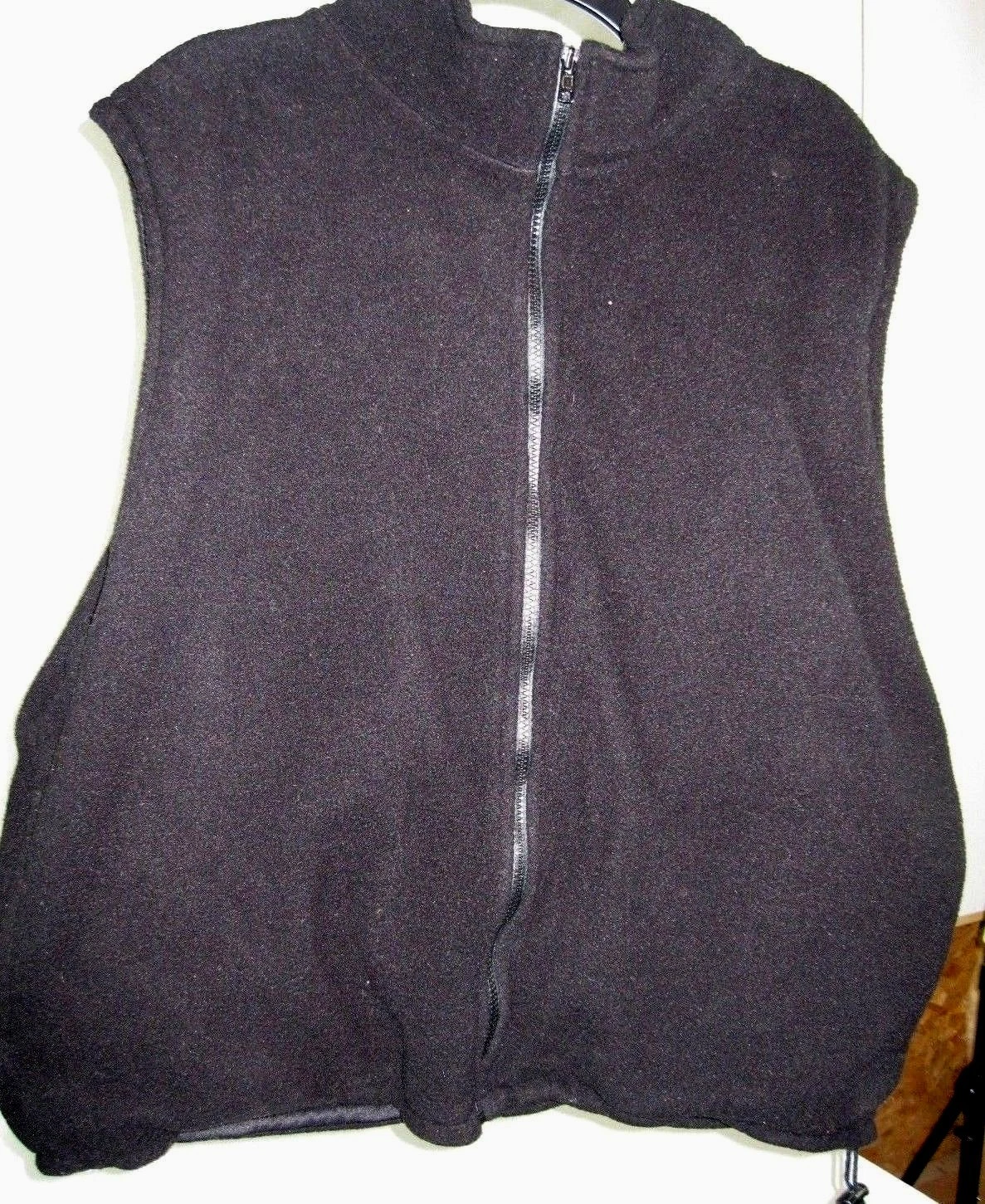 ROCKY *full-zip* warm fleece hunting outdoor vest jacket ~ men's X L ~ Sharp!