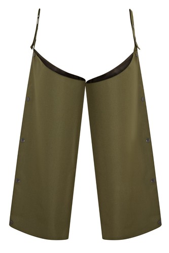 Leggings Ripstop Waterproof Over trousers Lined Chaps Shooting Beating Hunting - Picture 3 of 3
