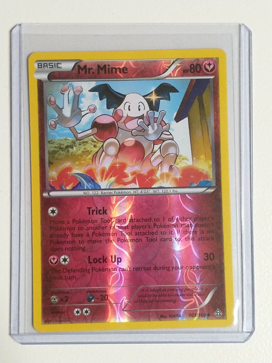 Mr. Mime 101/160 Primal Clash Reverse Holo Pokemon Card | eBay
