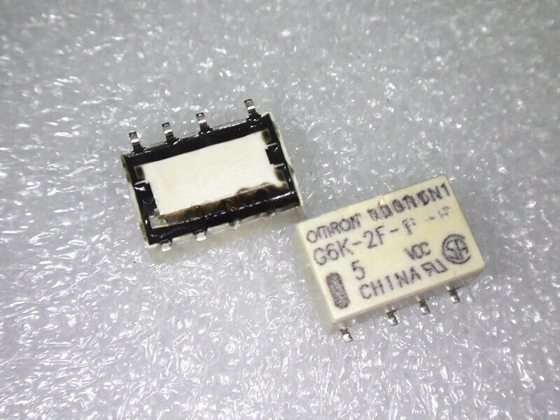 50PCS 8pins DC5V SMD G6K-2F-Y-5VDC G6K-2F-Y-DC5V G6K-2F-Y-5V Omron Relay - Image 4 of 4