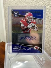 2022 Chronicles Totally Certified SSP Blue Mecole Hardman Jr. Auto TCS-MHA 37/50