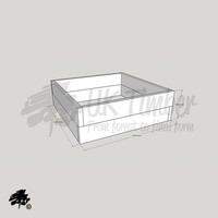 Planed Flowerbed Oak Kit - 1250mm X 1250mm X 400mm Garden Planter Planed Flowerbed Oak Kit - 1250mm X 1250mm X 400mm Garden Planter