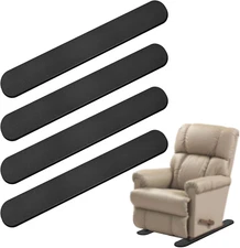 4 PCS 30Inch Non-Slip Furniture Rail Pads for Hardwood Floors and Other Types of