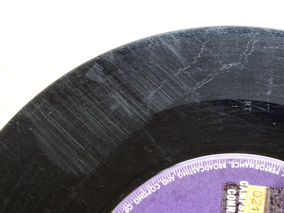 Gene Vincent And His Blue Caps/Crazy Legs/1957 Capitol RARE Vinyl 7" Single Foto 4 de 4