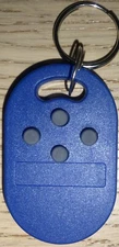 NFC RFID Keyfob 4xT5577 125KHz, 1xMF 4 Byte 1K CUID Gen2