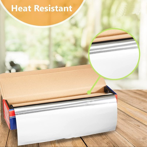 3 Pack - 18"x 500 ft Heavy Duty Aluminum Foil Roll for Your Kitchen Mastery - Picture 5 of 6