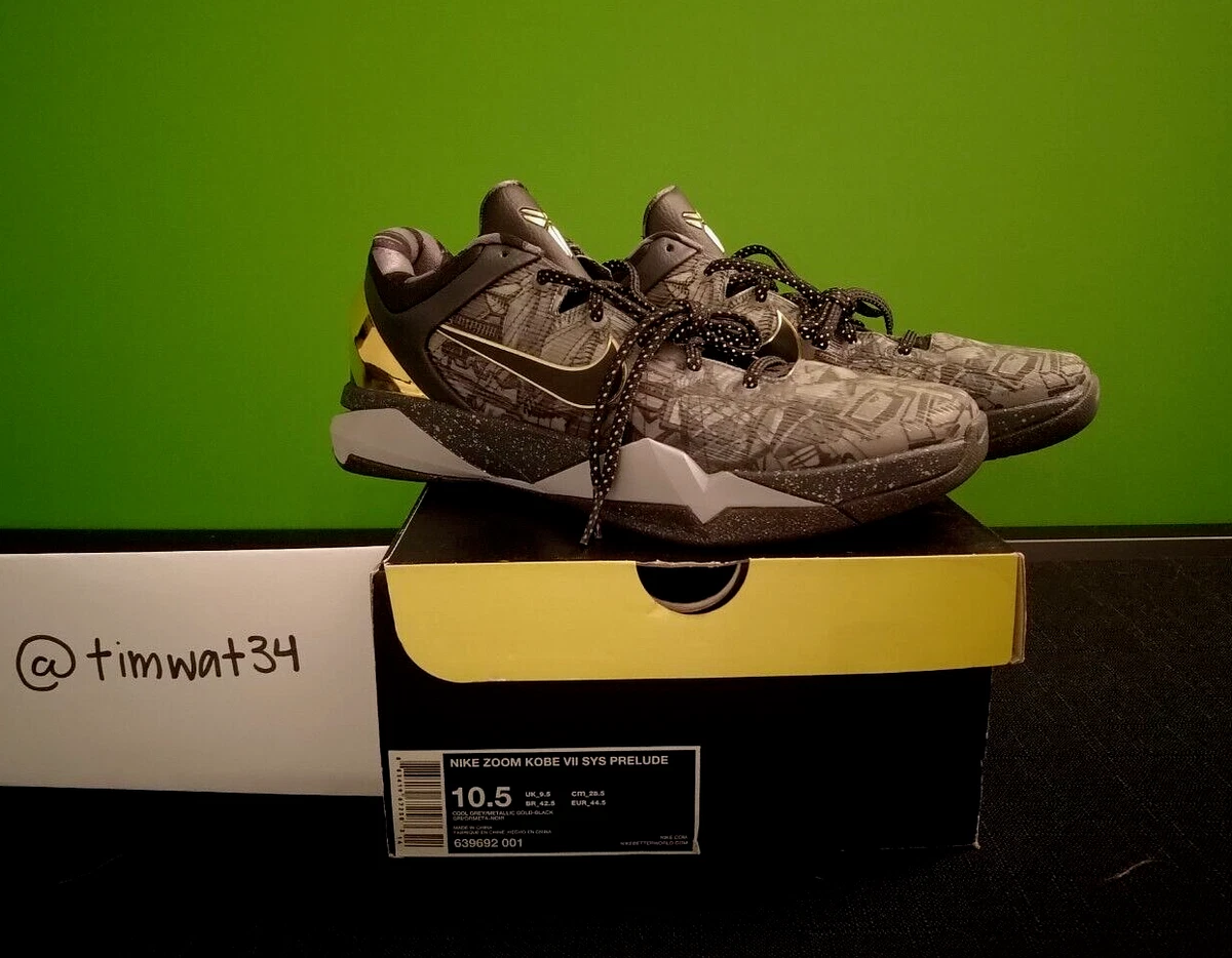 Las mejores ofertas en Nike Zoom Kobe 7 X Black Wolf Grey | eBay