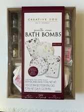 DIY: Bath-Bomb Kit - Gentle Rose Hypoallergenic, 3 Different shapes and sizes