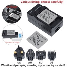 NB-4L Battery or AC/DC Charger for Canon PowerShot SD780 IS, SD940 IS,SD960 IS