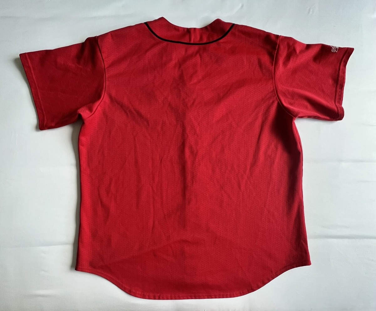 VTG New York Yankees Jersey Adult XXL Red Majestic Pro