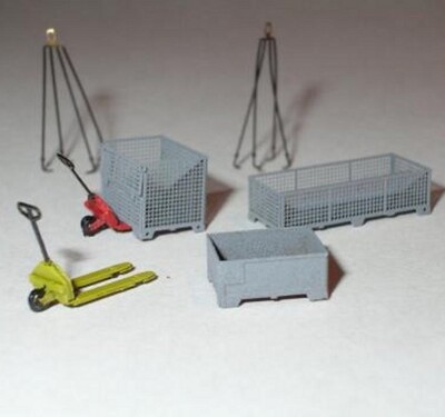 Gitterboxen-Set Messing H0 von M&M (56.5)