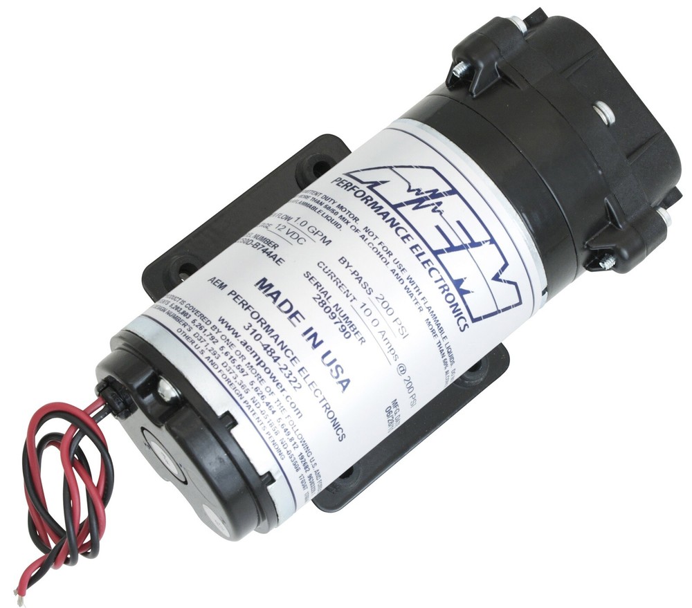 AEM ELECTRONICS 30-3015 Recirulation Style Water / Methanol Injection Pump