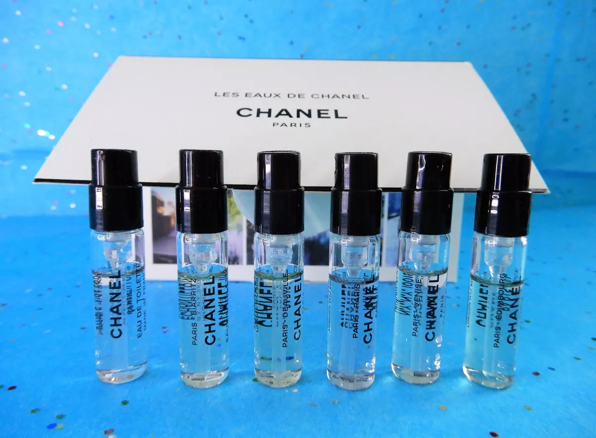 Les Eaux de CHANEL Paris Collection Sample Size 5pcs Set