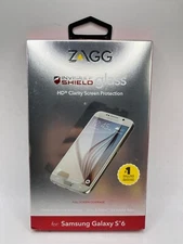 Zagg InvisibleShield Tempered Glass Screen Protector for Samsung Galaxy S6 Clear