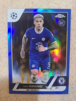 し*ん様 Topps Chrome ENZO FERNANDEZ サイン　aut 2022-23 Topps Chrome UEFA Enzo Fernandez Rookie Auto
