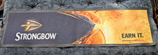STRONGBOW CIDER RUBBER BACKED MAT BAR RUNNER ~ 860 X 230 mm 34 X 9"