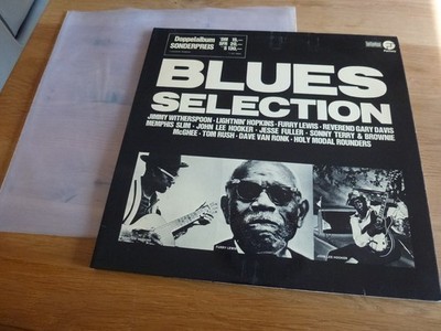 Blues Selection - Diverse  Doppel-LP Vinyl - 1972 -  Hooker; Witherspoon usw