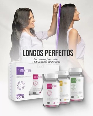 CAPSULAS 100TIMETROS KIT Nutritional Supplement Hair, Skin, and Nails 90 Dias