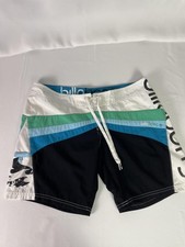 Y2K Billabong Board Shorts Surf Swim Trunks Beach Waves Drawstring Mens Small