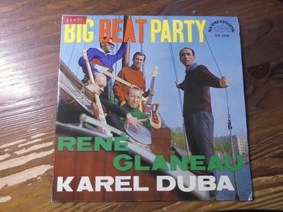 BIG BEAT PARTY CZECH SUPRAPHON 4TRACK 7'': KAREL DUBA RENE GLANEAU (SUK33544)