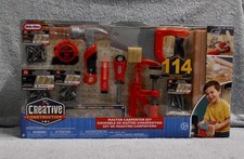 NEW LITTLE TIKES MASTER CARPENTER CONSTRUCTION SET