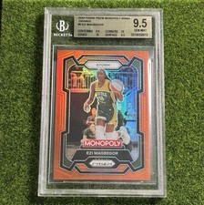 2024 Panini Prizm Monopoly WNBA Orange Prizm #’d /124 Ezi Magbegor #8 BGS 9.5