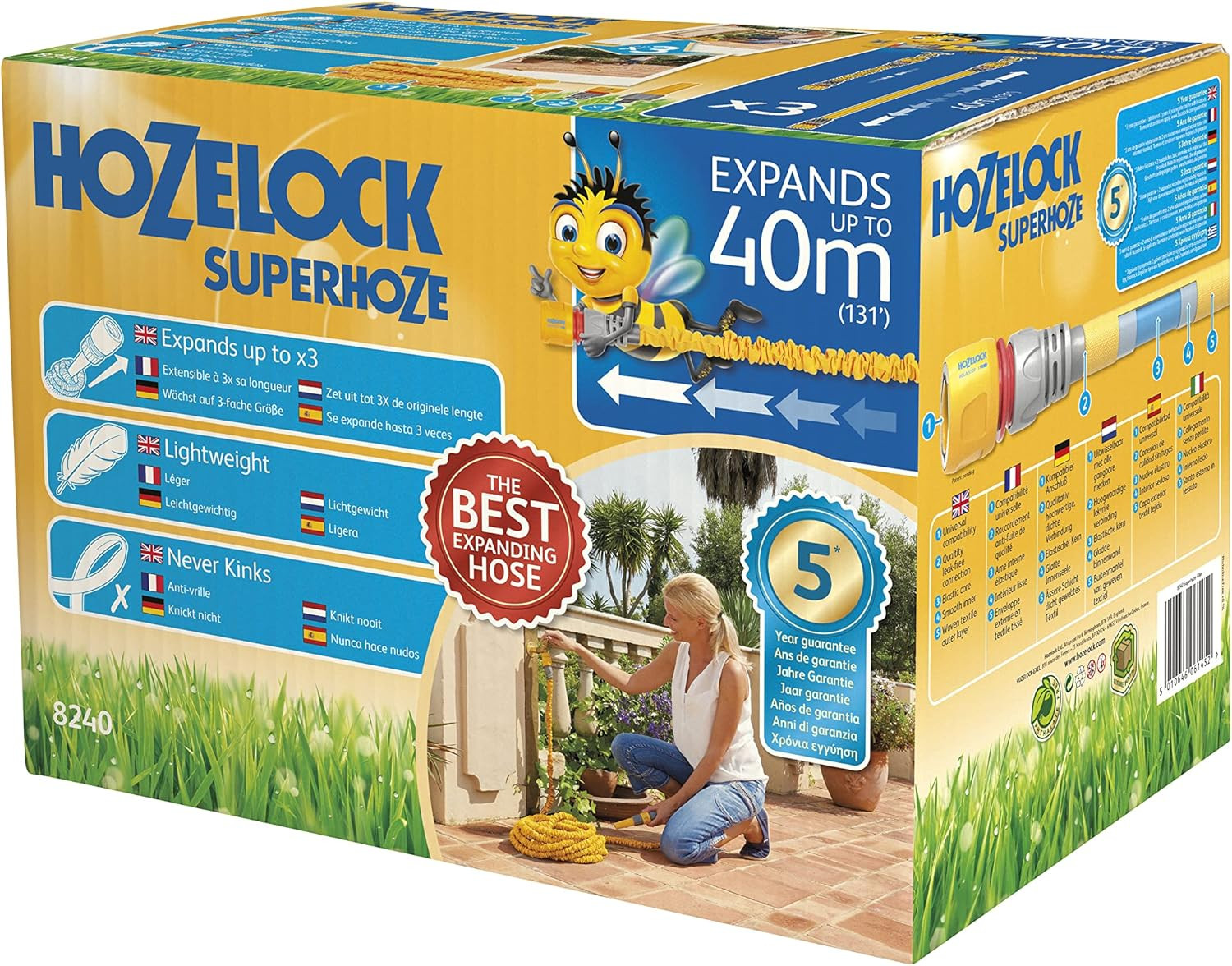 Tubo Hozelock Superhoze 40m Prezzo Offerta | Garanzia 5 Anni Antirottura
