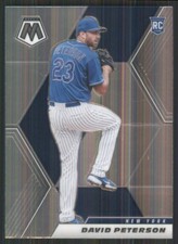 2021 Panini Mosaic #256 David Peterson RC New York Mets 2592