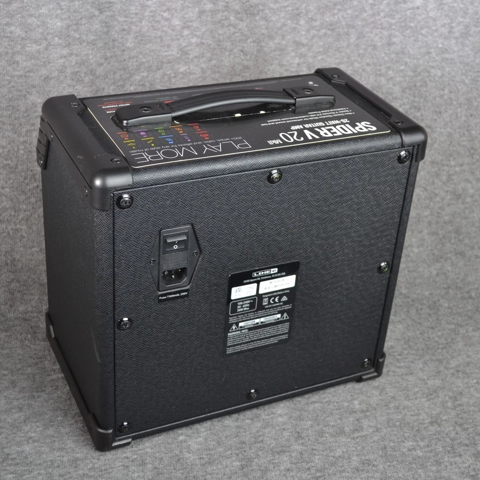 CAJA ABIERTA - Combo Amplificador Modelado Line 6 Spider V 20 MkII 1 x 8 pulgadas 20 vatios Sin CAJA Foto 4 de 4