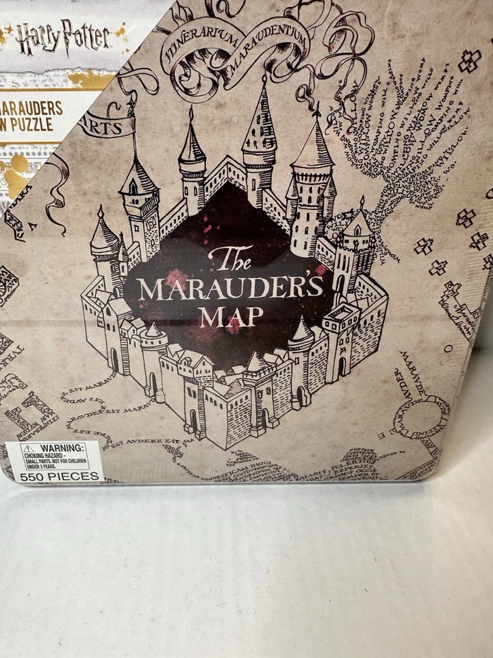 Rompecabezas Mapa Harry Potter Merodeadores 550 Piezas Nuevo Foto 2 de 4