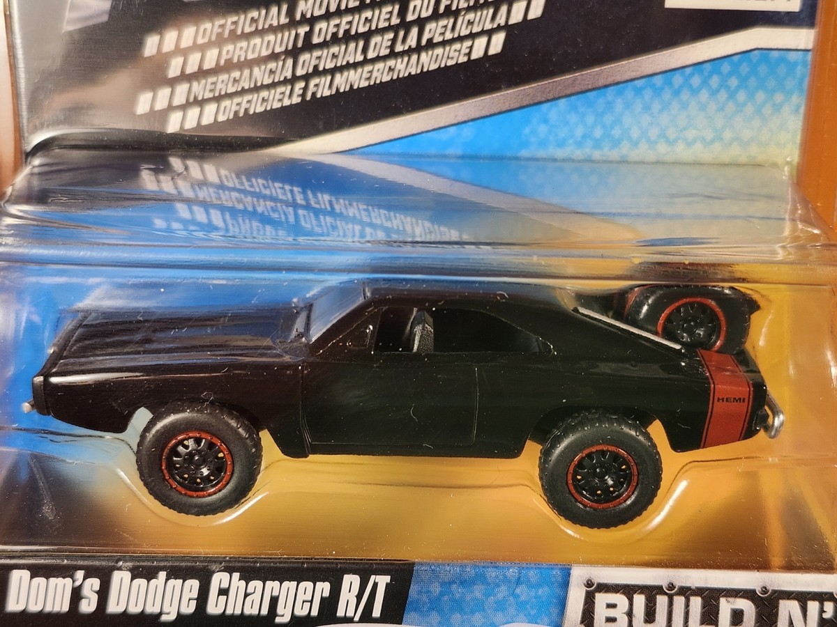 Jada F&F Diecast Dom's Charger R/T Build N' Collect Official Movie