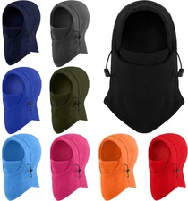 Balaclava Winter Ski Mask Men Windproof Neck Warmer Face Covers Adjustable Mask