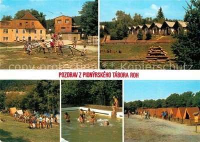 Sedlice Pionyrske tabory PV ROH Dolu Pohranici straz Brezova u Sokolova