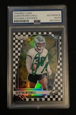 Quinyon Mitchell 2024 Panini Prizm Checkerboard Signed Autographed RC #381 PSA