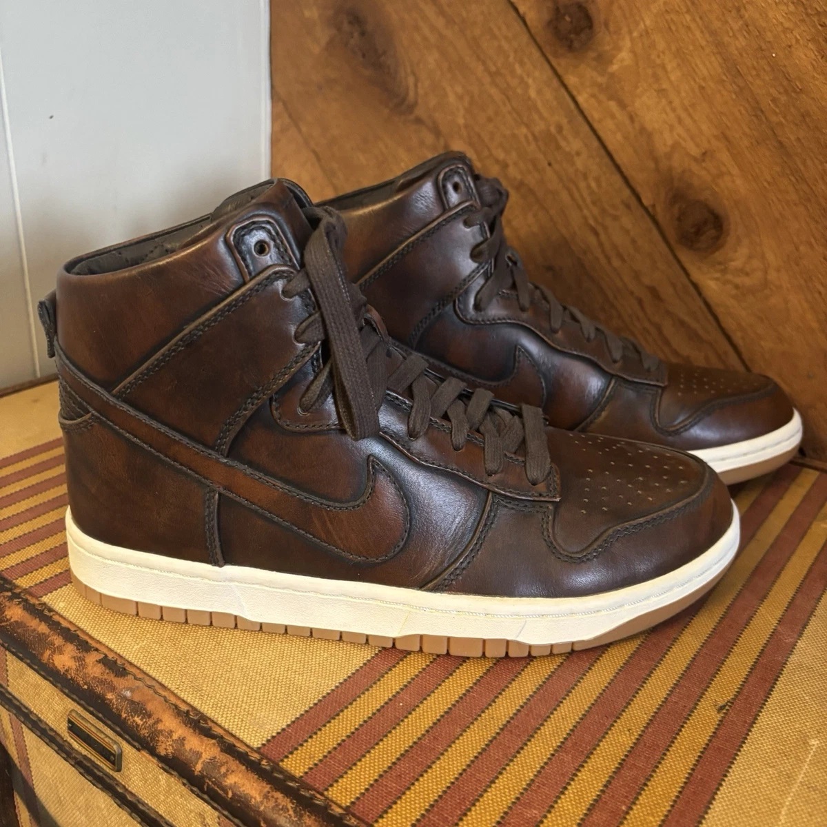 Nike Dunk Lux SP High Burnished Leather for Sale | Authenticity
