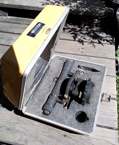 Sears Craftsman SURVEYOR'S TRANSIT 789.46034 in Padded Case ~1970s