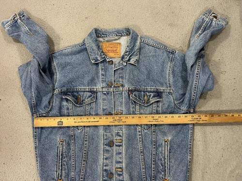 Vintage Levis Denim Jacket Mens Medium Blue 70507-4890 Trucker Western USA by Levi's, Size M, $89.99 - Photo 8